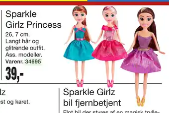 Harald Nyborg Sparkle girlz princess tilbud
