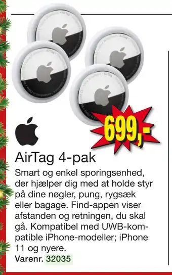 Airtag 4-pak