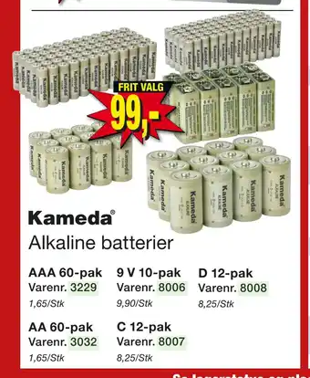 Harald Nyborg Alkaline batterier tilbud