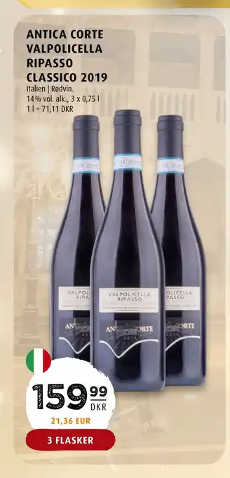 Scandinavian Park Antica corte valpolicella ripasso classico 2019 tilbud