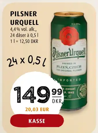 Scandinavian Park Pilsner urquell tilbud
