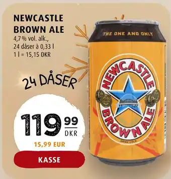 Scandinavian Park Newcastle brown ale tilbud