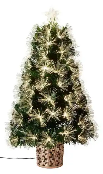 Dacore fiber juletræ - varm hvid - 224 led - 180 cm