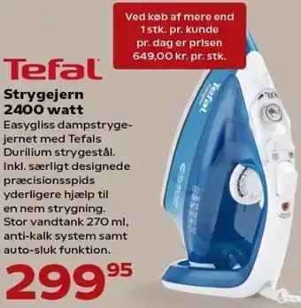 Tefal Strygejern 2400 Watt