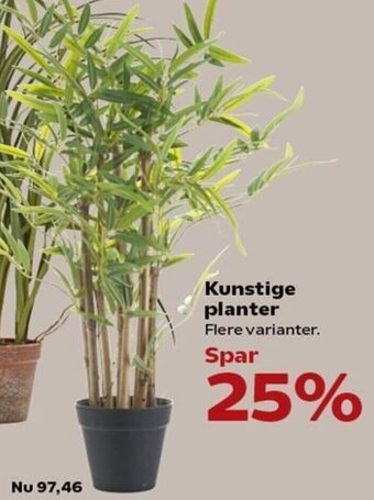 Kunstige Planter