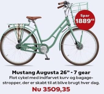 Kvickly Mustang Augusta 26" 7 Gear tilbud