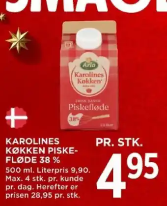 KAROLINES KØKKEN PISKE-FLØDE 38%