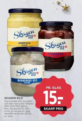 MENY SKAGEN SILD tilbud