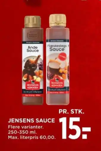 MENY JENSENS SAUCE tilbud