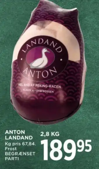 MENY ANTON LANDAND tilbud