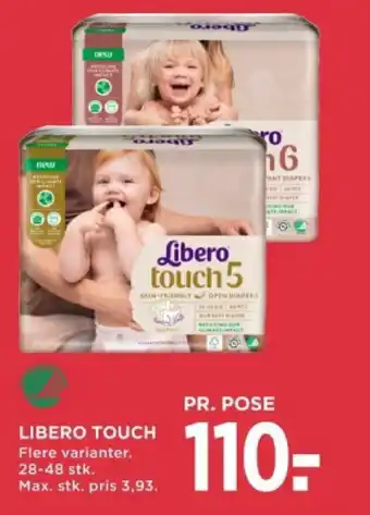 MENY LIBERO TOUCH tilbud