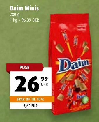 Scandinavian Park Daim Minis tilbud
