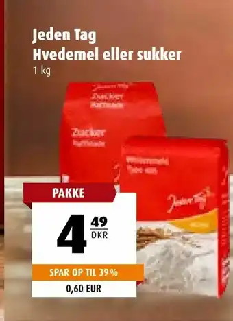Scandinavian Park Jeden Tag Hvedemel eller sukker tilbud