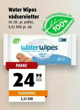 Water Wipes vådservietter