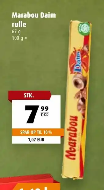 Scandinavian Park Marabou Daim rulle tilbud