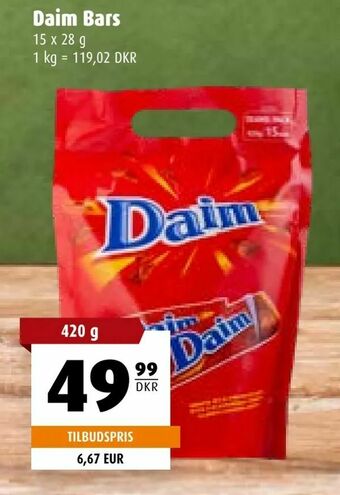 Scandinavian Park Daim Bars tilbud