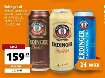 Scandinavian Park Erdinger øl tilbud
