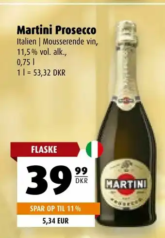Scandinavian Park Martini Prosecco tilbud