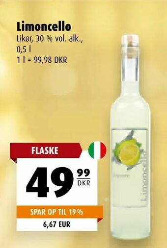 Scandinavian Park Limoncello tilbud