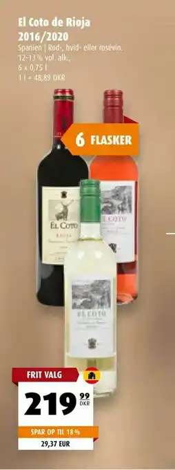 Scandinavian Park El Coto de Rioja 2016/2020 tilbud