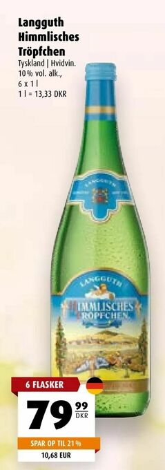 Scandinavian Park Langguth Himmlisches Tröpfchen tilbud