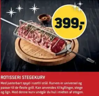 XL-BYG ROTISSERI STEGEKURV tilbud