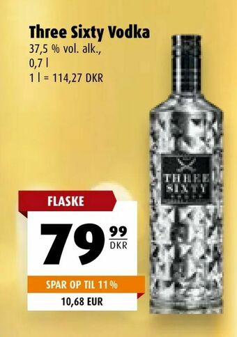 Scandinavian Park Three Sixty Vodka tilbud