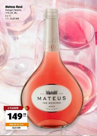 Scandinavian Park Mateus Rosé tilbud