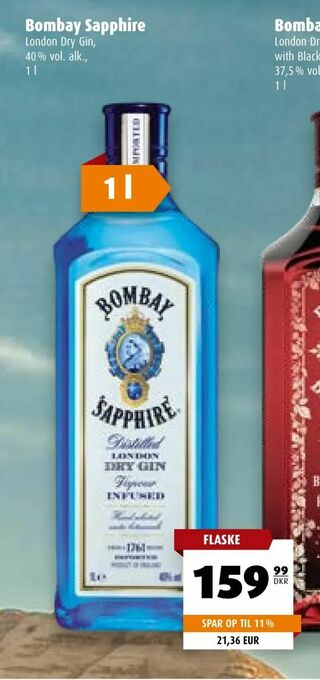 Scandinavian Park Bombay Sapphire tilbud