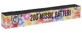 Missilbatteri 200 skud