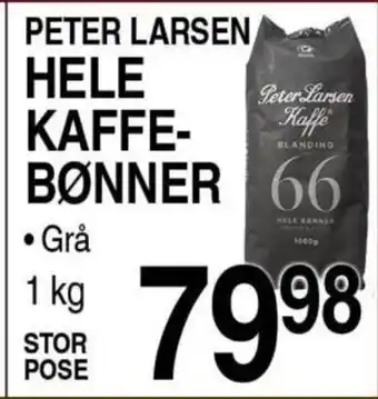 PETER LARSEN HELE KAFFE-BØNNER