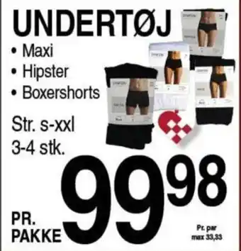 ABC Lavpris UNDERTØJ tilbud