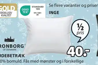 JYSK Pudebetræk tilbud