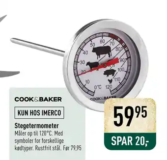 Imerco Stegetermometer tilbud
