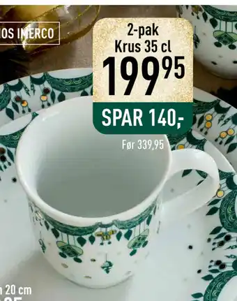 Imerco 2-pak krus tilbud