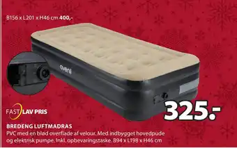 JYSK Bredeng luftmadras tilbud