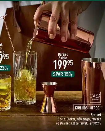 Imerco Barsæt tilbud