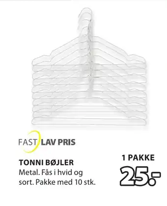 JYSK Tonni bøjler tilbud