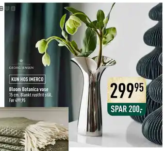 Imerco Bloom botanica vase tilbud