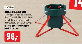 jem & fix Juletræsfod tilbud