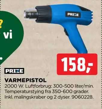 jem & fix Varmepistol tilbud