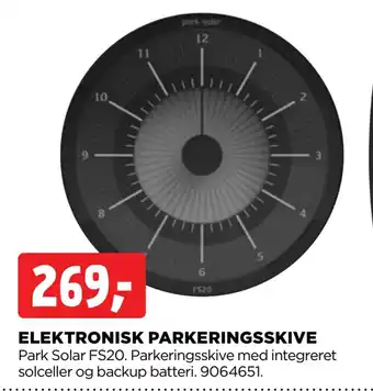 jem & fix Elektronisk parkeringsskive tilbud