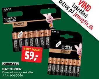 jem & fix Batterier tilbud