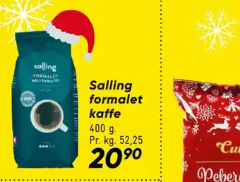 Bilka Salling formalet kaffe tilbud