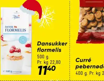 Dansukker flormelis