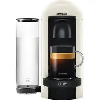 Elgiganten Nespresso vertuoplus-kaffemaskine fra krups, hvid tilbud