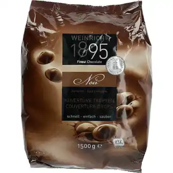 Netpris Weinrichs 1895 mørk chokoladebelægning 1500 g tilbud