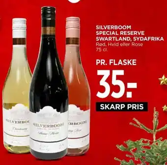 SILVERBOOM SPECIAL RESERVE SWARTLAND, SYDAFRIKA