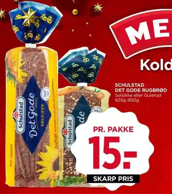 SCHULSTAD DET GODE RUGBRØD