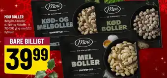 Løvbjerg MOU BOLLER Melboller, Kødboller el. Kød- og Melboller tilbud